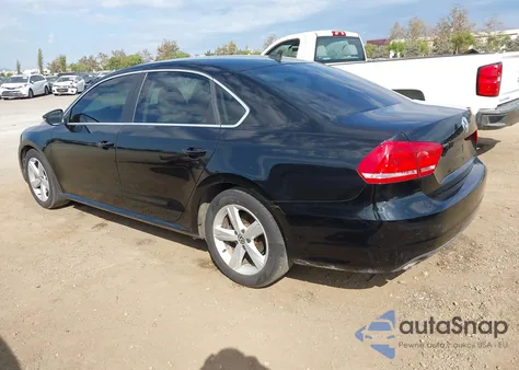 2012 Volkswagen Passat 2.5L Se from USA, damaged, VIN 1VWBP7A31CC015435